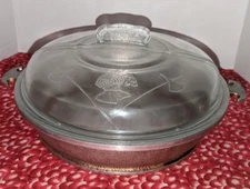 Vintage Guardian Service Cookware – Large Chicken Fryer With Glass Cover 