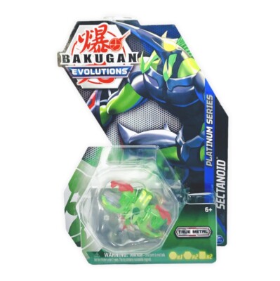 Bakugan Evolutions SECTANOID VENTUS Platinum Series True Metal Spin Master 2022
