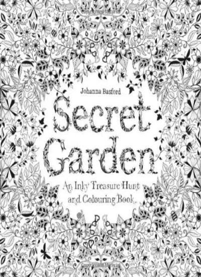 Secret Garden: An Inky Treasure Hunt and Colouring Book By Johanna Basford - Image 1 of 1