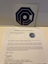 ￼￼ Robocop Movie Prop Robocorp Security Decal PRODUCTION MADE ORIGINAL Prop