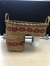 Vintage Staircase Basket Step Woven Style Home Decor