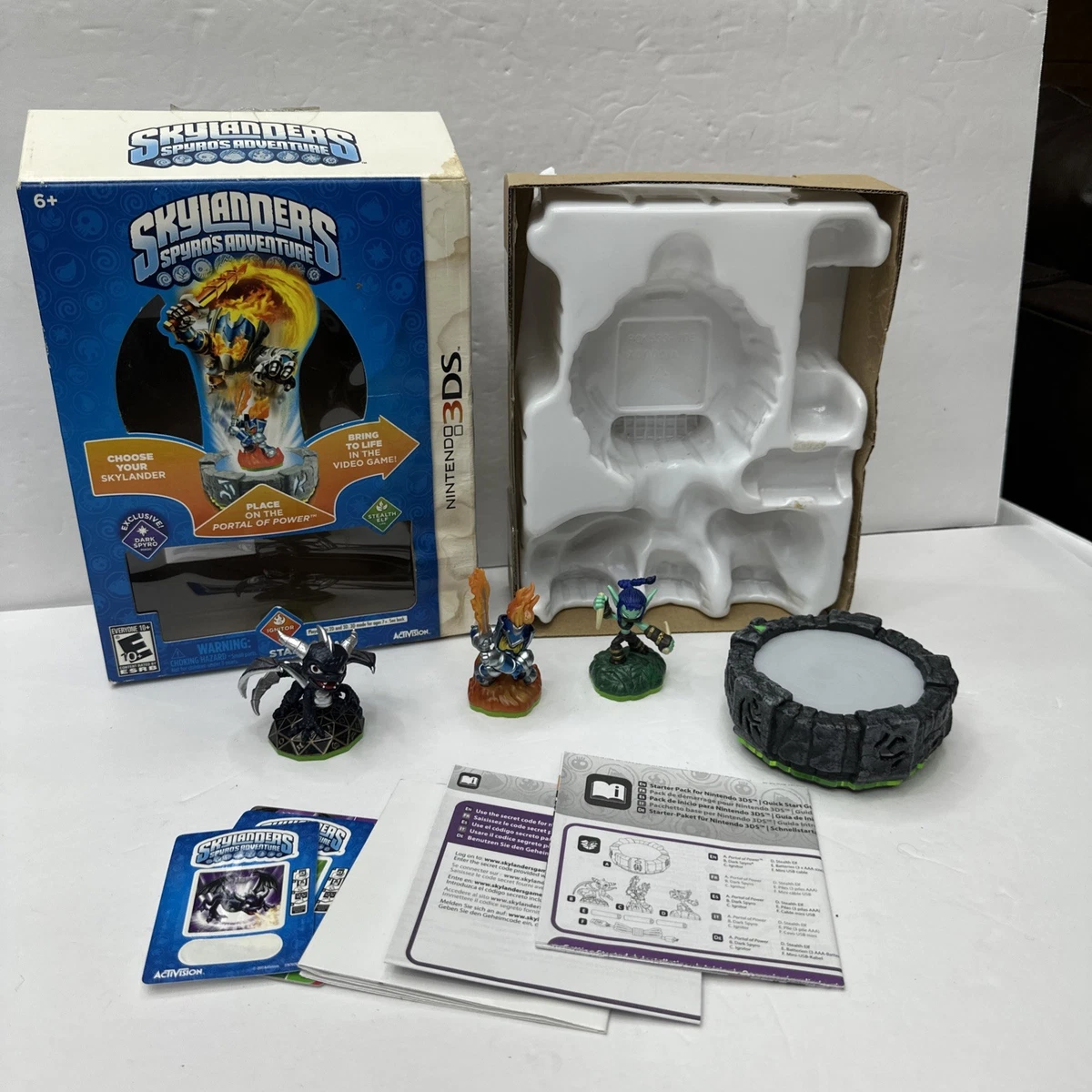 25+ Nintendo 3DS Skylanders Spyro's Adventure Video Games for sale