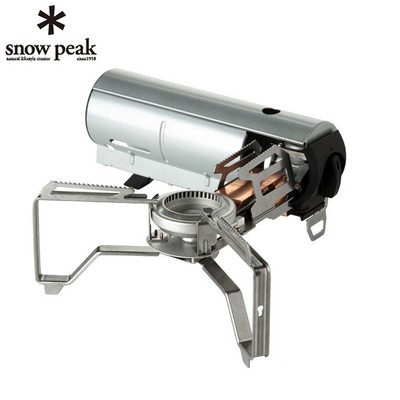 Snow Peak HOME&CAMP Butankocher GS-600SL Silber Outdoor Camping 3,08 Pfund JAPAN