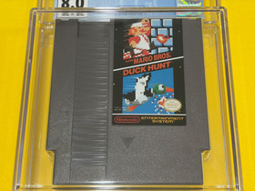 Super Mario Bros Duck Hunt (CGC: 8.0, SoQ R, 1988) Nintendo NES not PSA WATA VGA