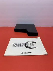 Konami Official Nintendo NES Super C Game Box Case & Original Booklet 1990
