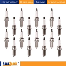 16 Iridium Spark Plugs for 2000-2024 Dodge Jeep Nissan Ram Toyota 5018 LFR5AGP