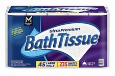 Member's Mark Ultra Premium 2-Ply Toilet Paper 45 rolls, 235 sheets/roll