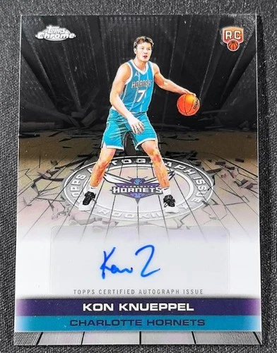Kon Knueppel 2025-26 Topps Chrome Autograph Issue Rookies Auto RC #TAUR2-KK