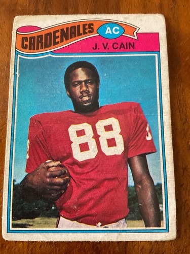 J.V. Cain #504 card