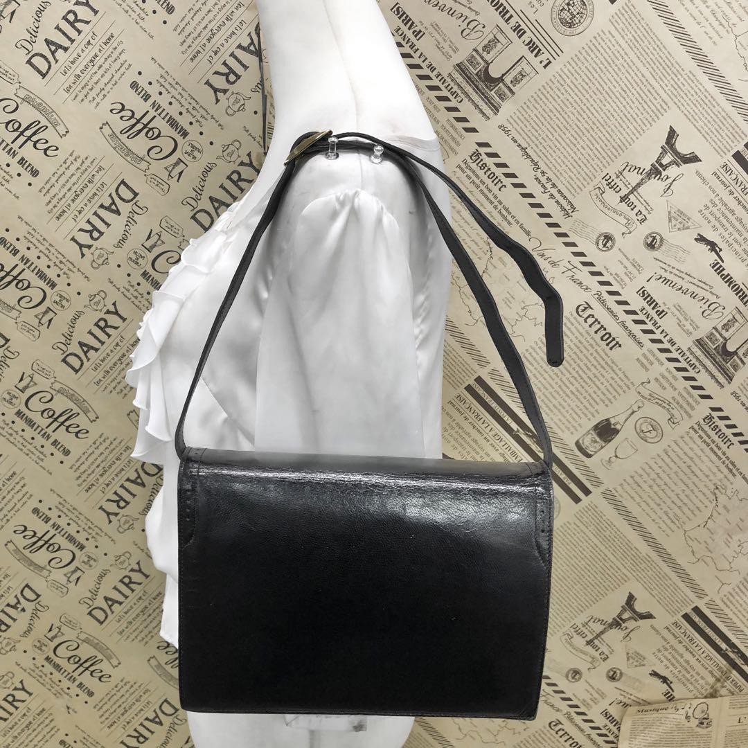 Borsa a tracolla Saint Laurent pochette pelle nera FM524 83 autentica