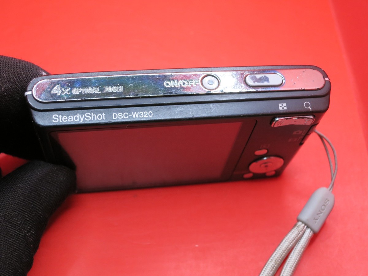 Sony Cyber-shot DSC-W320 14.1MP Digital Camera - Silver for