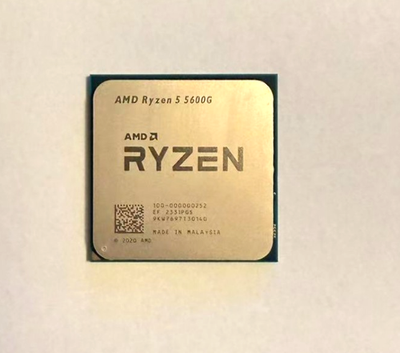 AMD Ryzen 5 5600G 6 Core 12 Thread 3.9GHz AM4 Desktop CPU