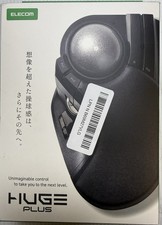 ELECOM HUGE PLUS Trackball Mouse 52mm Bearing...