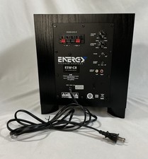 ENERGY ESW CS8 5.1 Surround Sound System Powered Subwoofer Black Home Theater