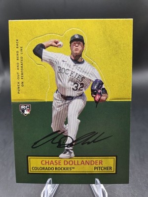2025 TOPPS ARCHIVES CHASE DOLLANDER #64SU-7 RC Baseball CARD ROCKIES STAND UP