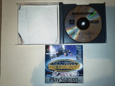 Tony Hawk's Pro Skater (Sony PlayStation 1, 1999) mit Handbuch