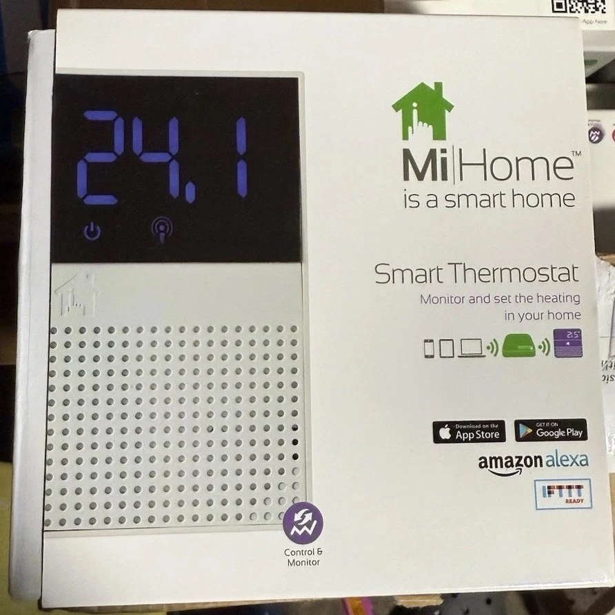 Energenie MiHome Smart Thermostat MIHO069 Compatible with Alexa MIH0069