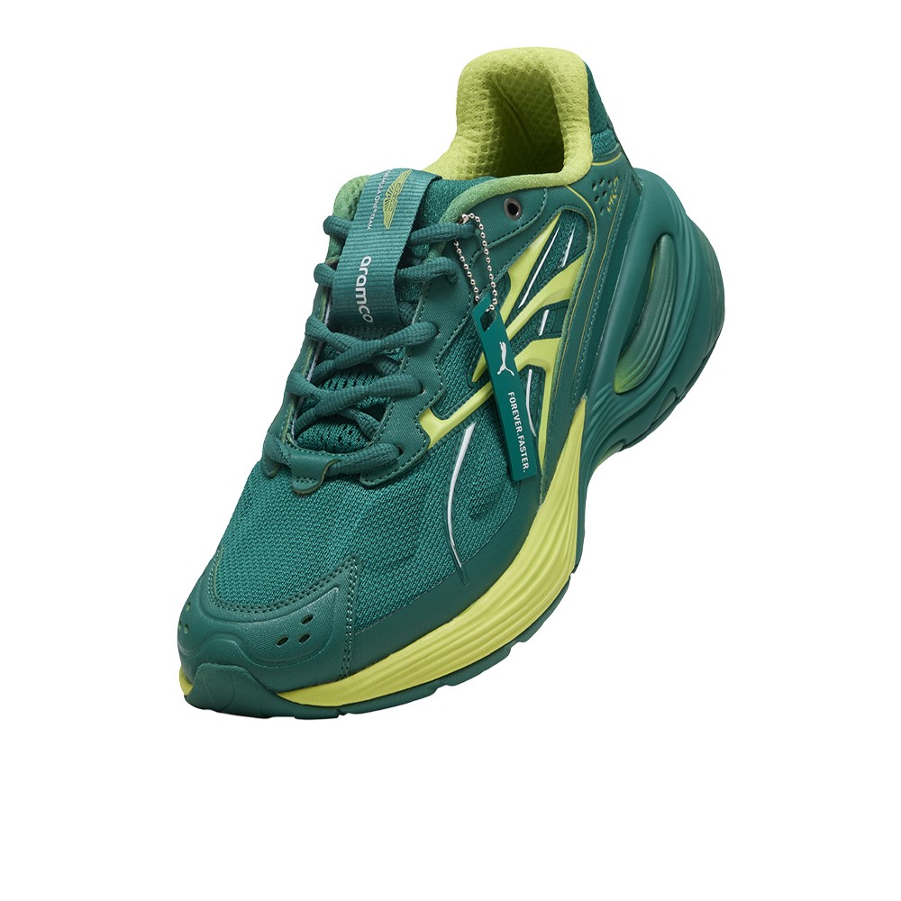 PUMA Aston Martin Aramco F1 Team Inverse Lace Up  Mens Green Sneakers Casual Sho thumbnail 6