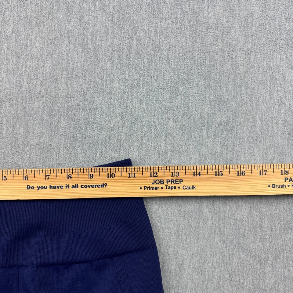 Lululemon Leggings Mujer 2 Acanalados Azul In The Flow Crop 17" Yoga Pantalones Atléticos Foto 4 de 4