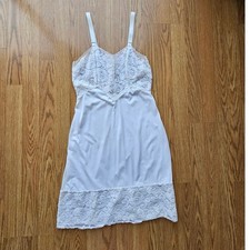 1950s Cream Lace Slip Dress, Vintage Bridal Lingerie - Size Extra Small