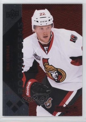 2011-12 Upper Deck Black Diamond Ruby 96/100 Erik Condra #184 Rookie RC 2a8