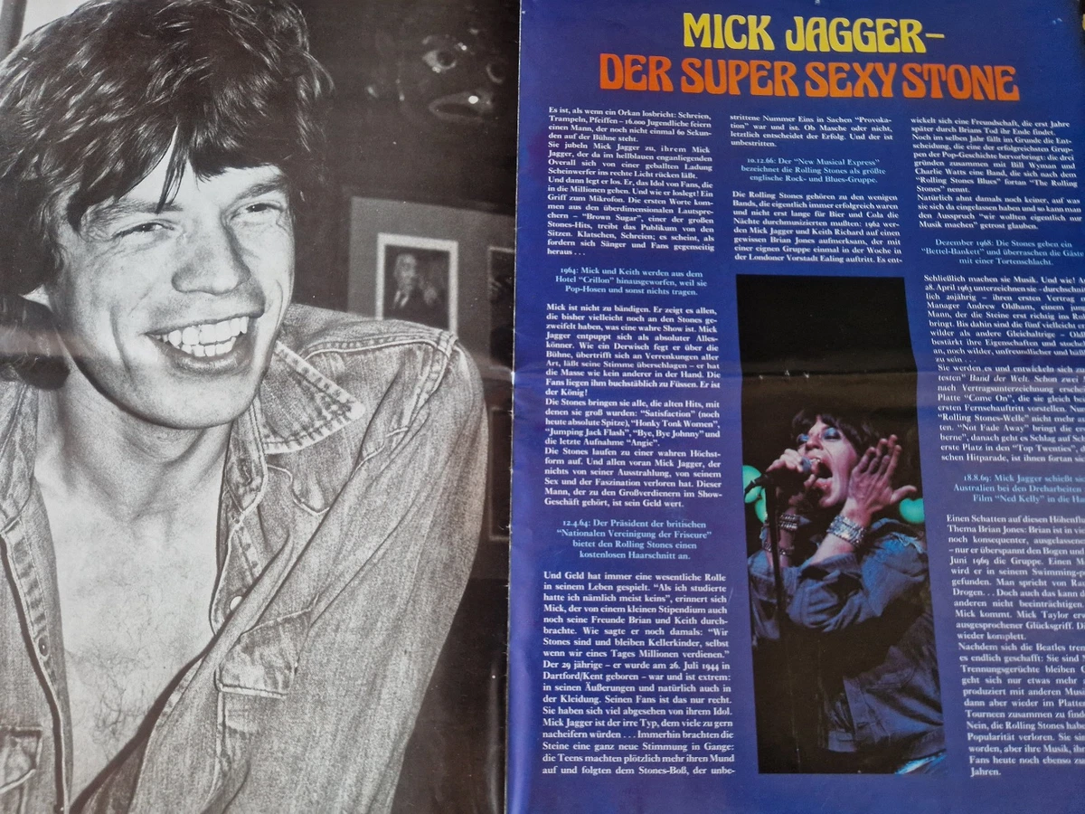Rolling Stones   POSTER  43x31cm - 123x86cm    70er Jahre