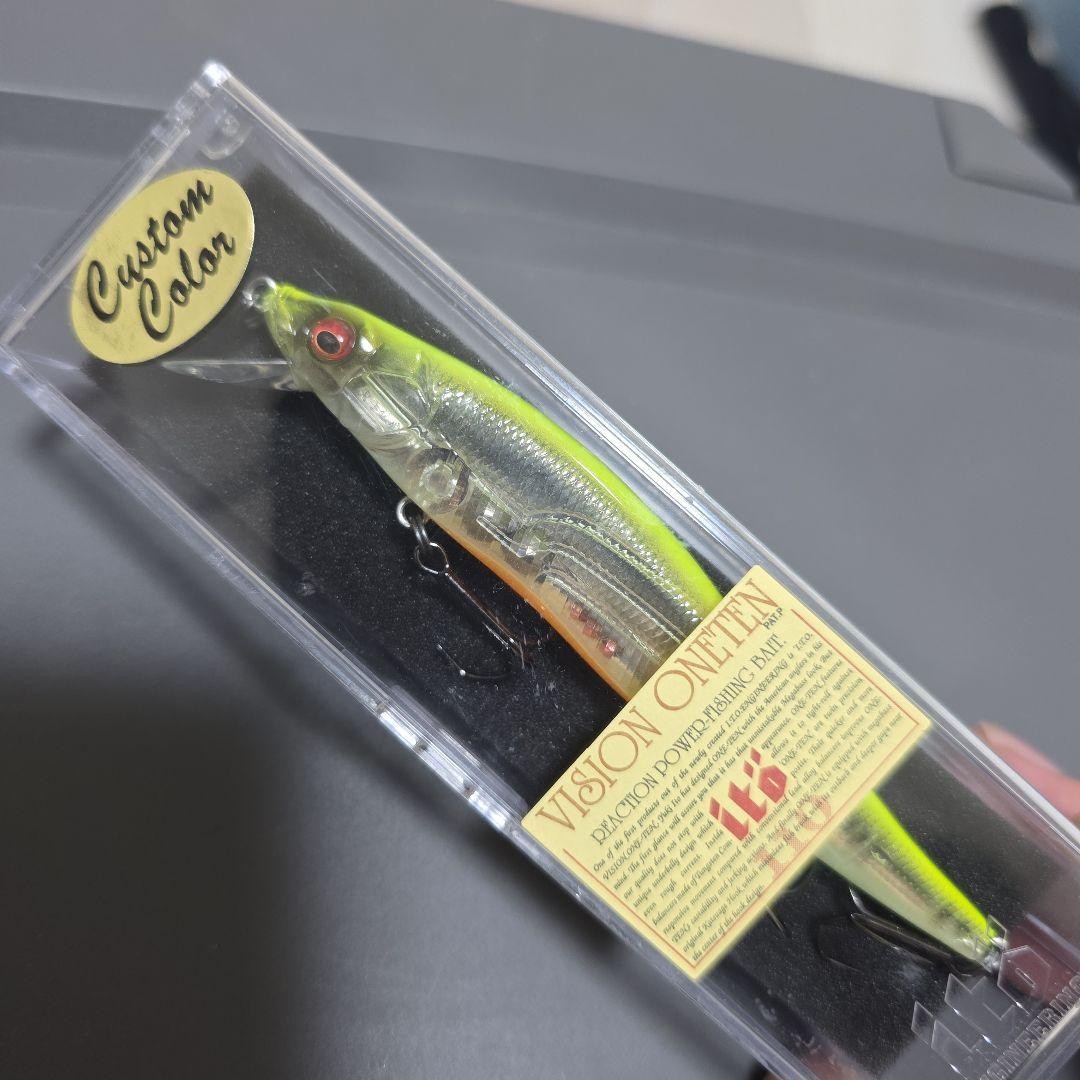 MEGABASS Vision Oneten 110 PM HOT SHAD Japan Limited Color JDM Rare - Image 4