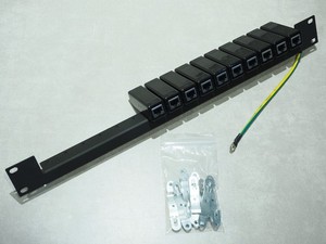 (10x) Tupavco TP309 Gigabit PoE+ RJ45 Ethernet Surge Protectors w/ 1U Rack Rail