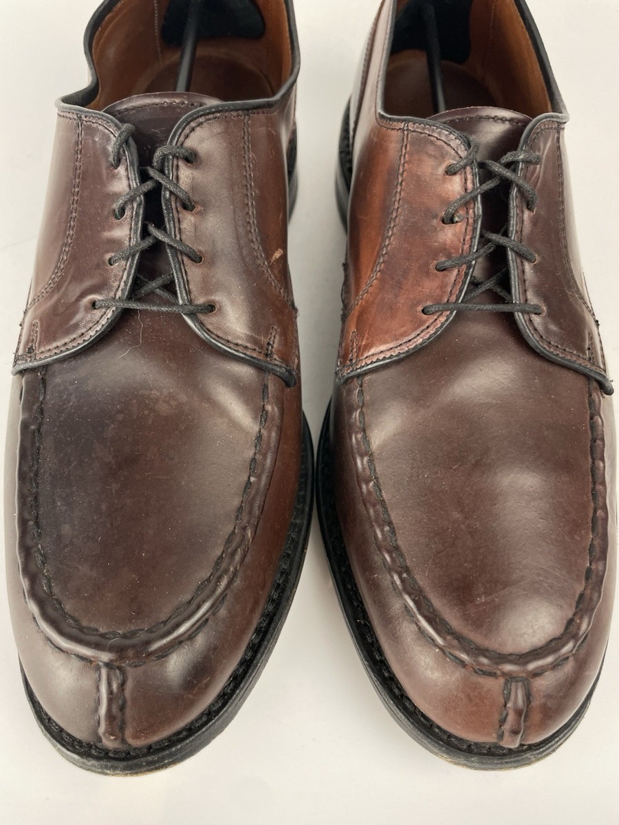 Allen Edmonds Bradley Burgundy Shell Cordovan Split Toe Derby