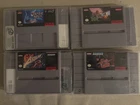 SNES Shooter Lot Axelay Darius Twin Thunder Spirits Taito Super Nova Super NTSC