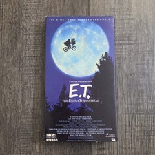 E.T. The Extra-Terrestrial VHS RARE Black Green Tape 1982