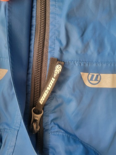 Novara Men's Cycling Full Zip Softshell Jacket Size XL Blue Pockets - Picture 4 of 6