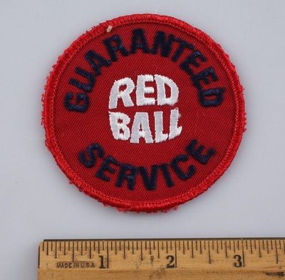 Vintage Red Ball Guaranteed Auto Service Patch