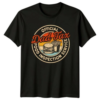 Official Dad Tax Food Inspection Mens T-Shirt Fathers Day Gift For Him