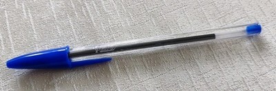 BIC Cristal Original Kugelschreiber, 1.0mm, Blau, 15 Stück Neu 