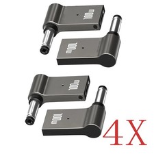 4x 100W USB Type C Female to DC Male Jack 5.5x2.1 mm Fast Adapter for Laptop