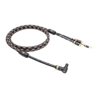 ViaBlue NF-S5 Phonokabel T8 | 5-Pin DIN SME 90° UP / DOWN zu RCA Cinch