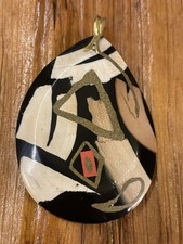 Fossiler Mammut Zahn  Schmuck  Anhänger