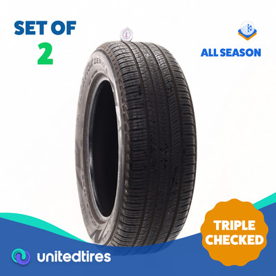 Set of (2) Used 255/60R20 Pirelli Scorpion Zero LR 113V - 7/32