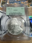 1881-S San Francisco Morgan Silver Dollar*OGH PCGS MS64 *