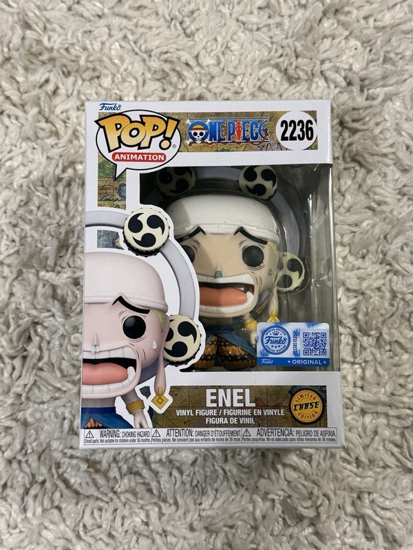 Funko POP! Vinyl: One Piece #2236 Enel Target Exclusive Chase + Protector!