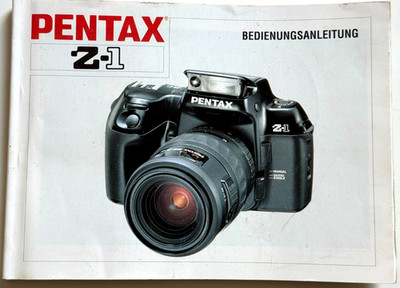Pentax Z1 Bedienungs-Anleitung Original