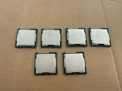 Lot of 6 Intel Core i3-2100 3.10GHz 3MB LGA 1155/Socket H2 CPU Processor SR05C