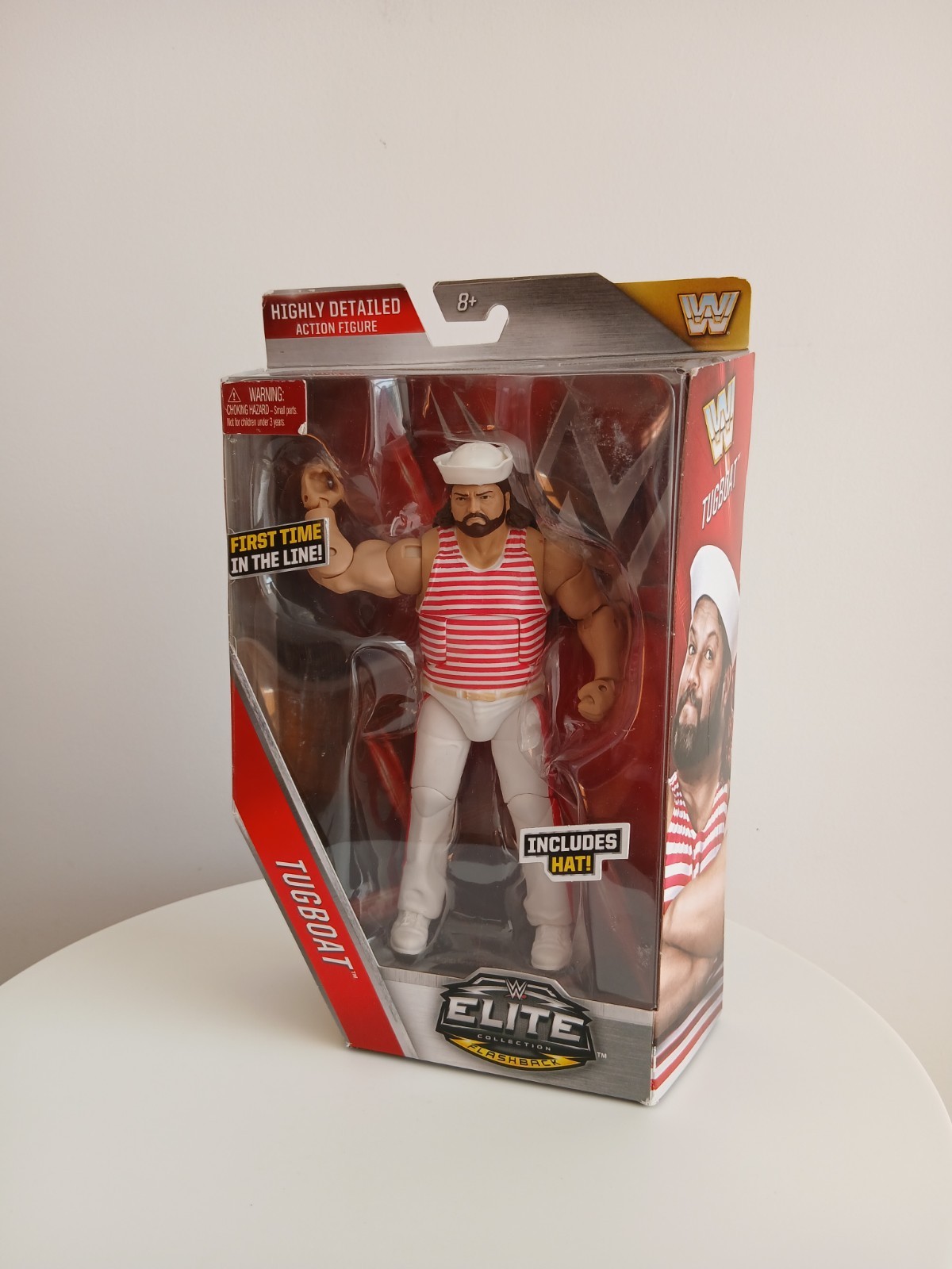 WWE Wrestling Figure Elite Tugboat Flashback Series 44 Mattel Boxed New