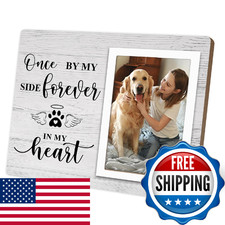 Klytink Pet Memorial Picture Frame Cats Or Dogs Wooden Picture Frame Memorial