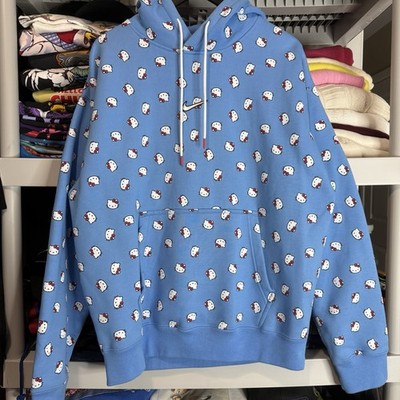 Nike X Hello Kitty All Over Print Hoodie 2022 Sanrio Collab Limited Release HK