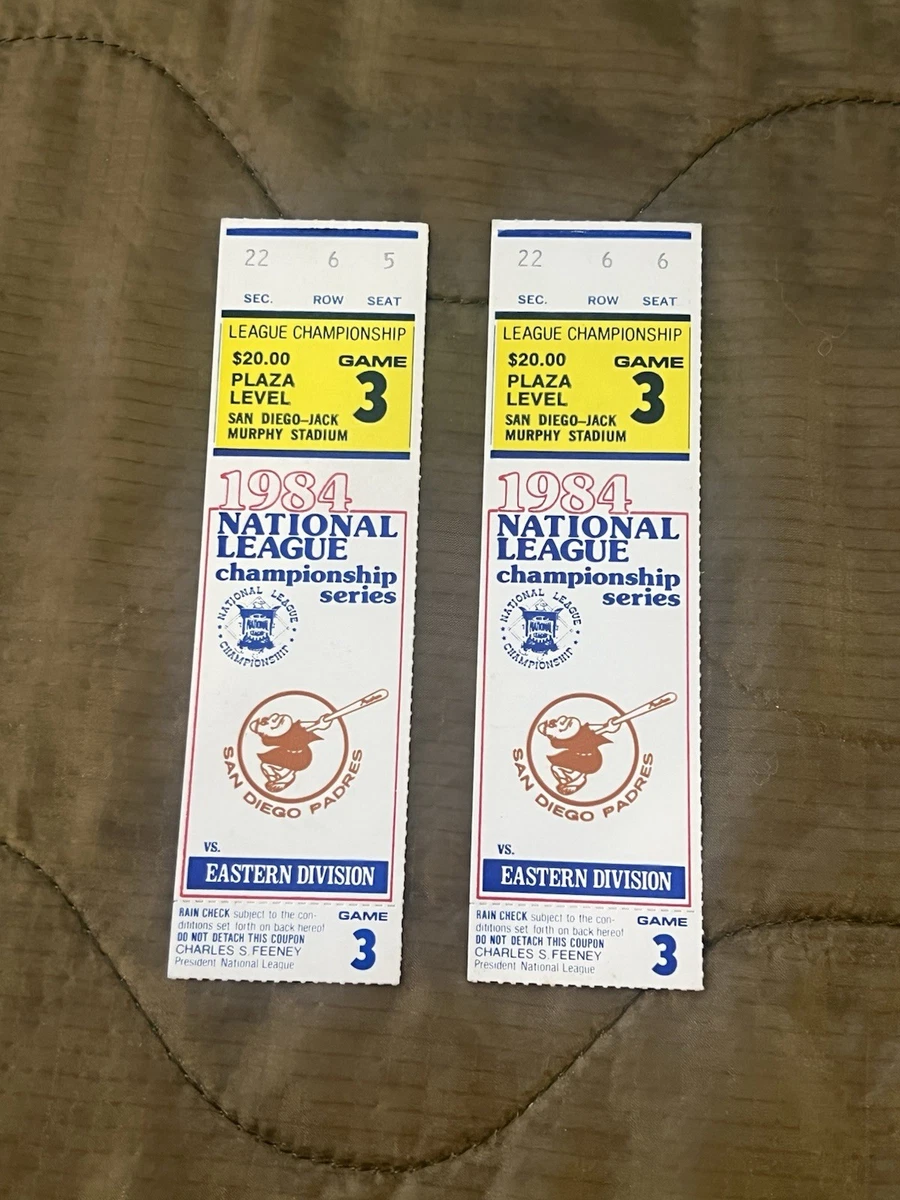 Original Vintage Sports Ticket Stubs for sale | eBay