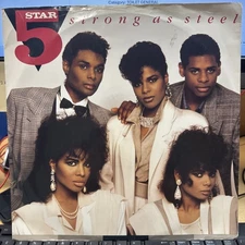 Five Star Strong As Steel 12" Vinyl LP Record 1980s British Pop RCA 
