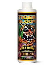 FoxFarm Tiger Bloom Liquid Fertilizer Concentrate - Fast Acting Formula for V...