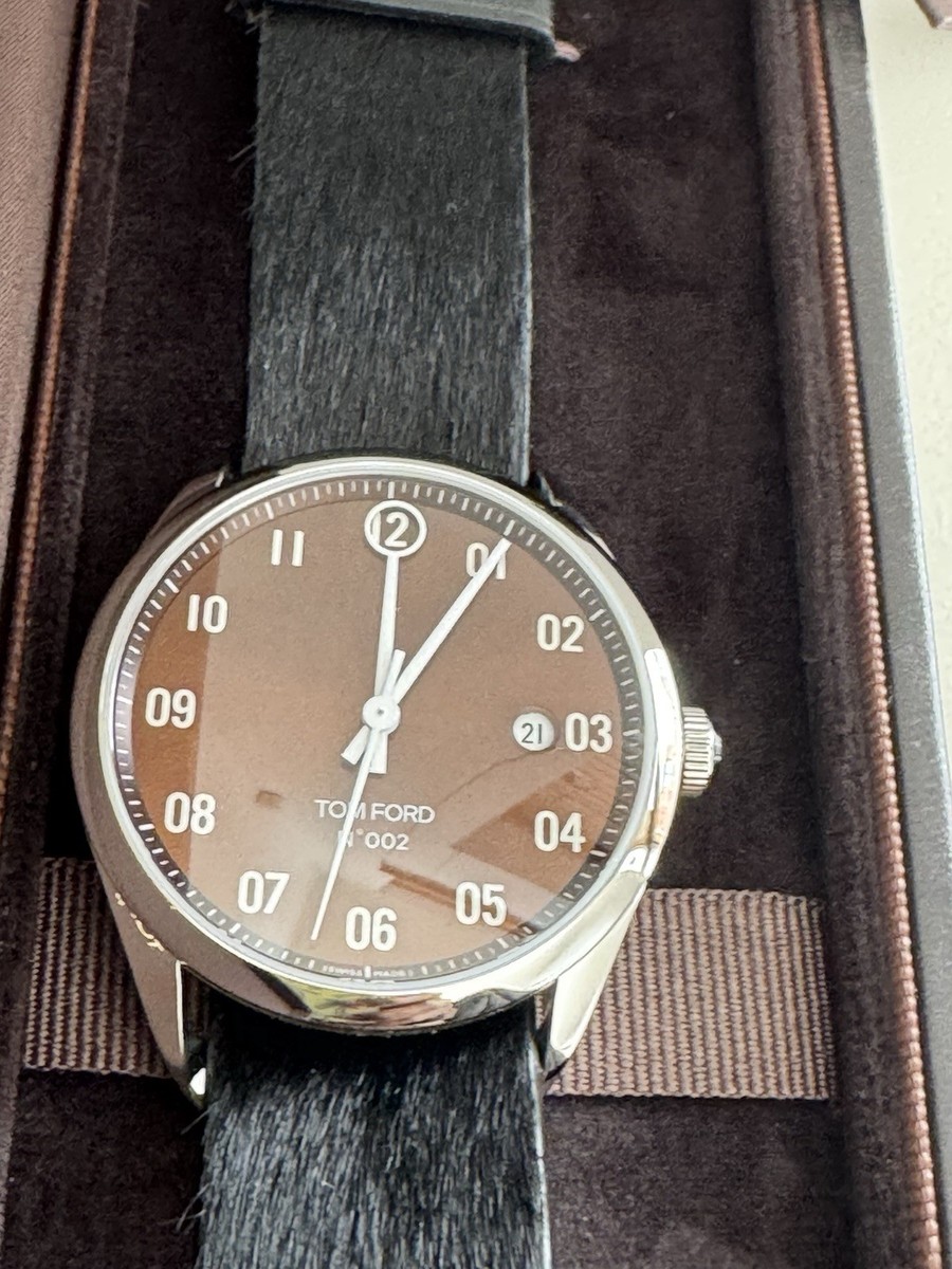 Tom Ford 002 Automatic Watch RRP £1100 | eBay